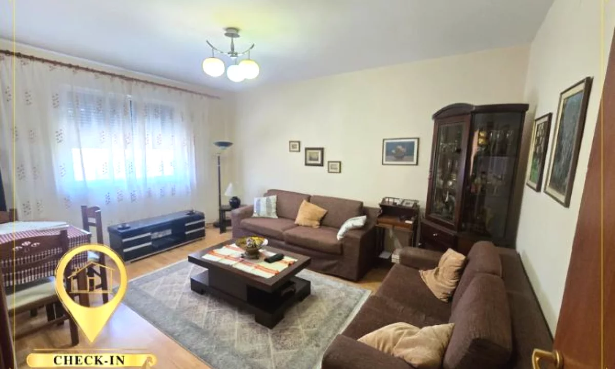 Shtepi me qera Apartament ne Tirane, 2+1, Mobilimi E mobiluar, Pagesa 60,000  Leke.