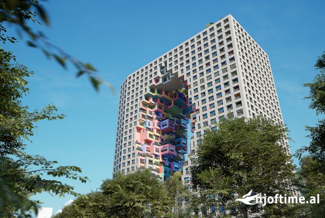 Okazion shitet apartment 1+1 Bulevardi Ri. Kompleksi Tirana Boulevard