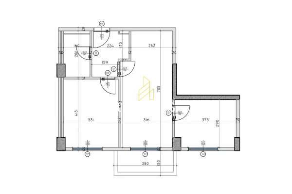 Appartamento in vendita a Kavaja 2+1, Vuoto