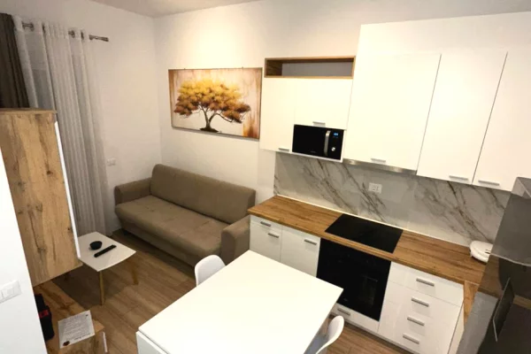 Apartament 1+1 dhe post parkimi te Kompleksi Mangalem