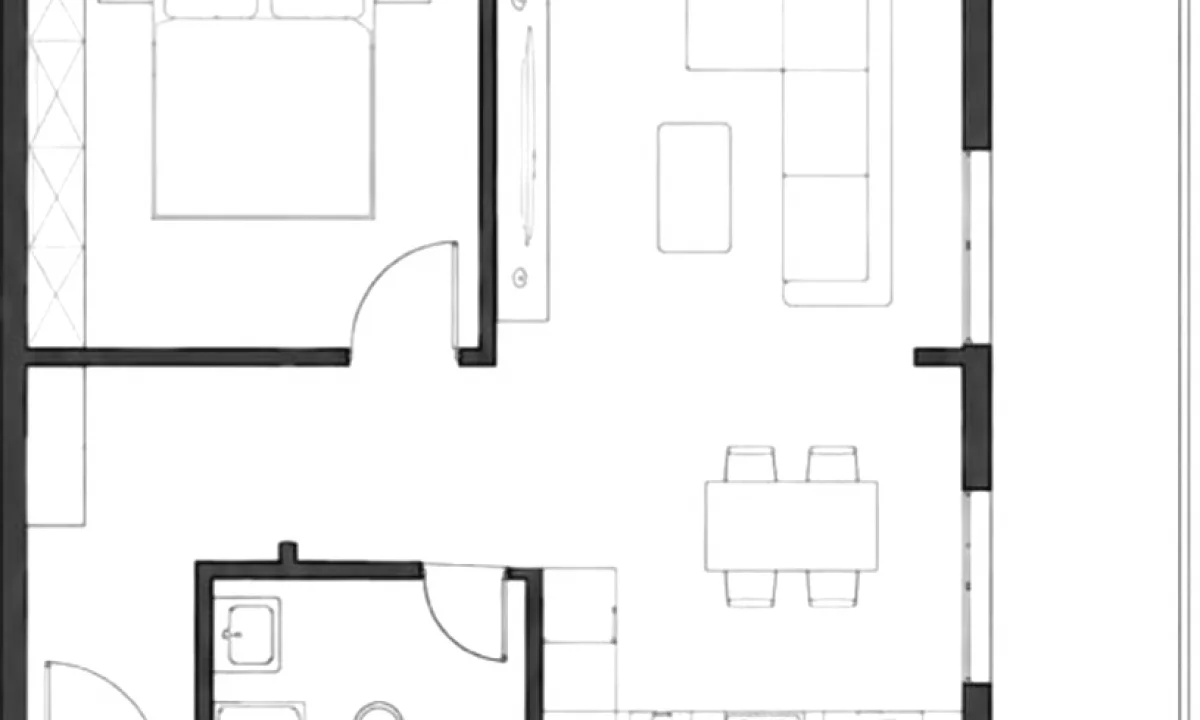 Apartment for sale in Durres 1+1, Emty