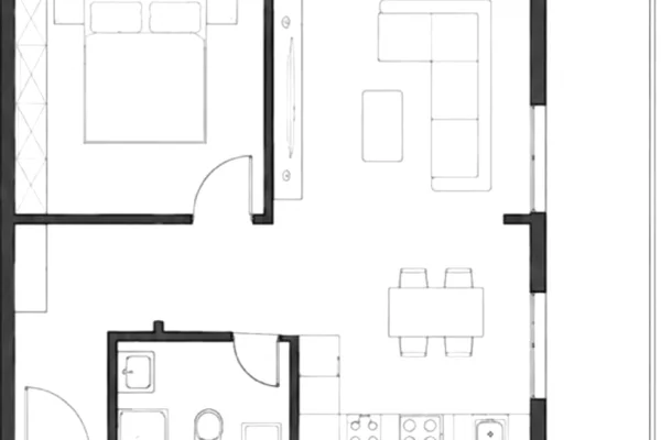 Shitet Apartament 1+1