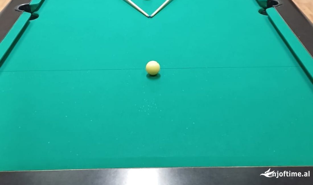 OKAZION SHITEN DY BILARDO PROFESIONALE ME PAJISJE TE REJA