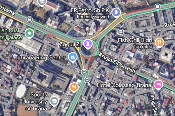 Apartament 2+1 me qera ne Tirane zona Don Bosko