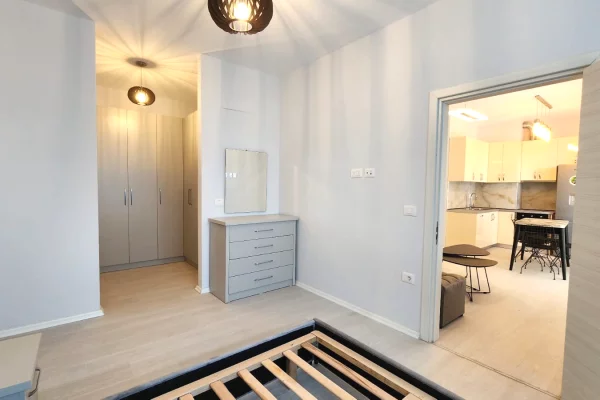 Shtepi me qera Apartament ne Tirane, 1+1, Mobilimi E mobiluar, Pagesa 580  Euro.