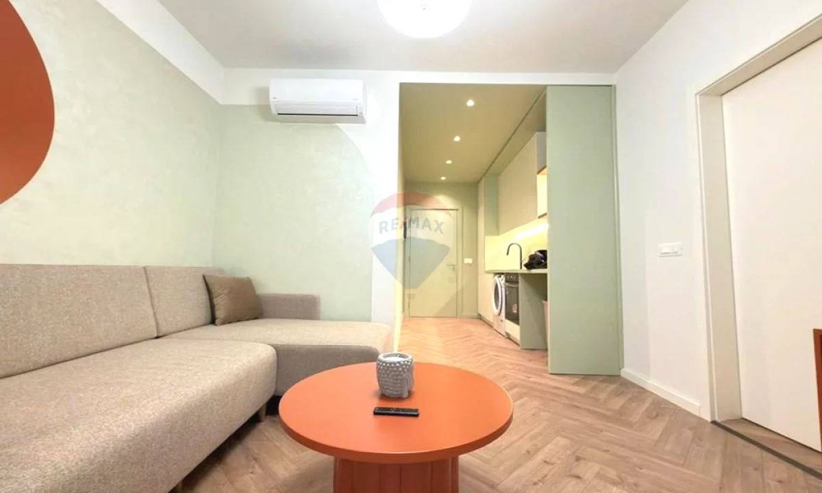 Shtepi me qera Apartament ne Tirane, 1+1, Mobilimi E mobiluar, Pagesa 650  Euro.