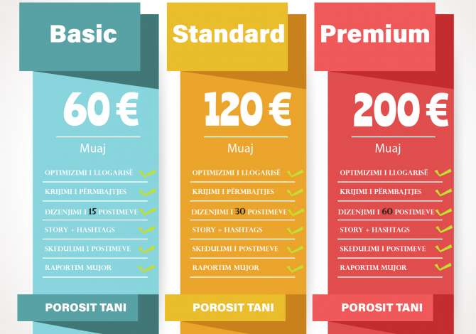 Servizi di IT e di marketing a Tirana - 600 Euro