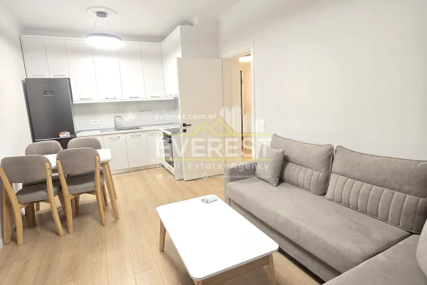 Shtepi me qera Apartament ne Tirane, 1+1, Mobilimi E mobiluar, Pagesa 60,000  Leke.
