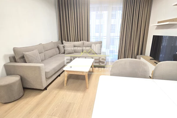 Shtepi me qera Apartament ne Tirane, 1+1, Mobilimi E mobiluar, Pagesa 60,000  Leke.