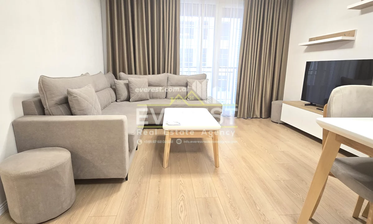 Shtepi me qera Apartament ne Tirane, 1+1, Mobilimi E mobiluar, Pagesa 60,000  Leke.