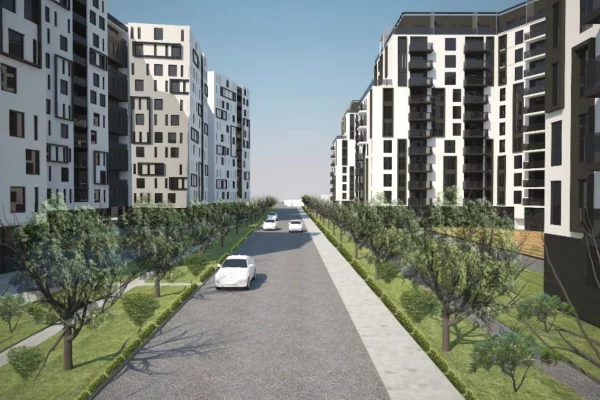 Apartment for sale in Tirana 1+1, Emty