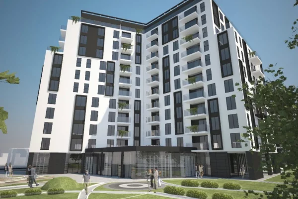 Shitet,Apartament 1+1,Rezidenca Turdiu, Ish Fusha e Aviacionit, Tiranë - 128,000€ | 79.14 m²