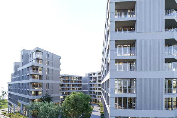 Shitet, Apartament 1+1,Rezidenca Forest, Tiranë - 1235€ m²| 62.1 m²