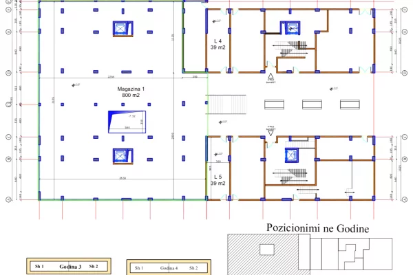 Shitet, Magazin + Lokal, Selitë, Tiranë - 1100€ m² | 800 m²