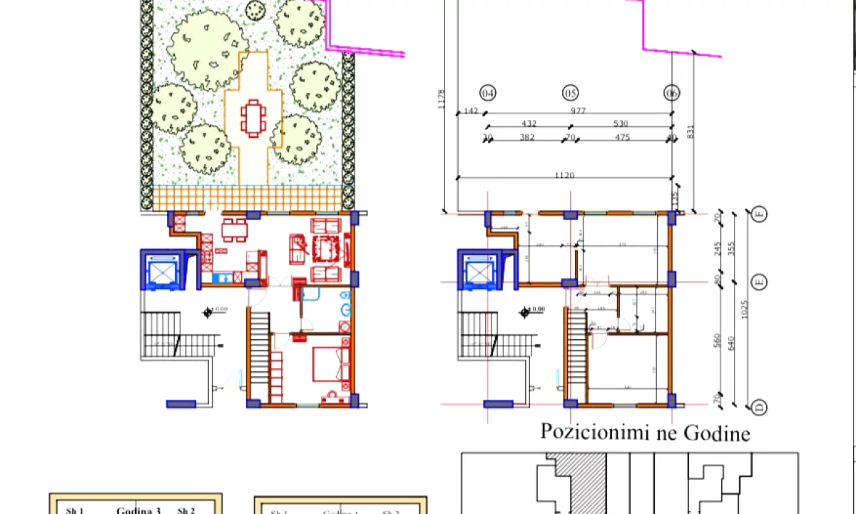 Shtepi ne shitje Duplex(shtepi me 2 kate) ne Tirane, 2+1, Mobilimi Bosh, pa mobiluar, Pagesa 200,000  Euro.
