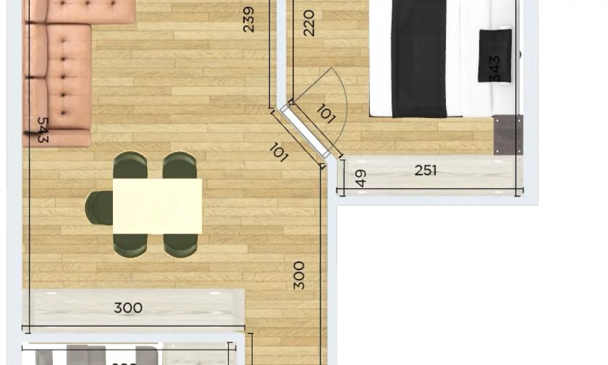 Shtepi ne shitje Apartament ne Vlore, 2+1, Mobilimi Bosh, pa mobiluar, Pagesa 200,000  Euro.