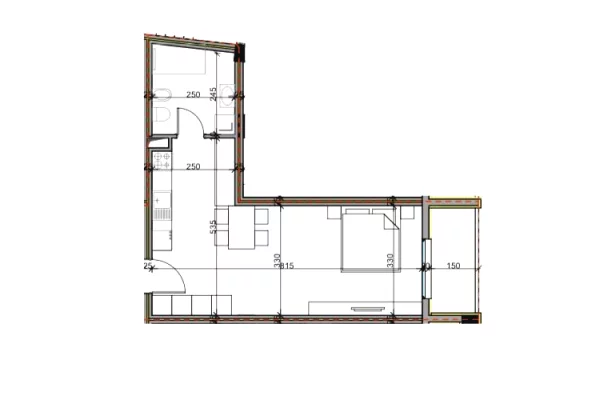 House for Sale Garsoniere in Tirana - 72,000 Euro