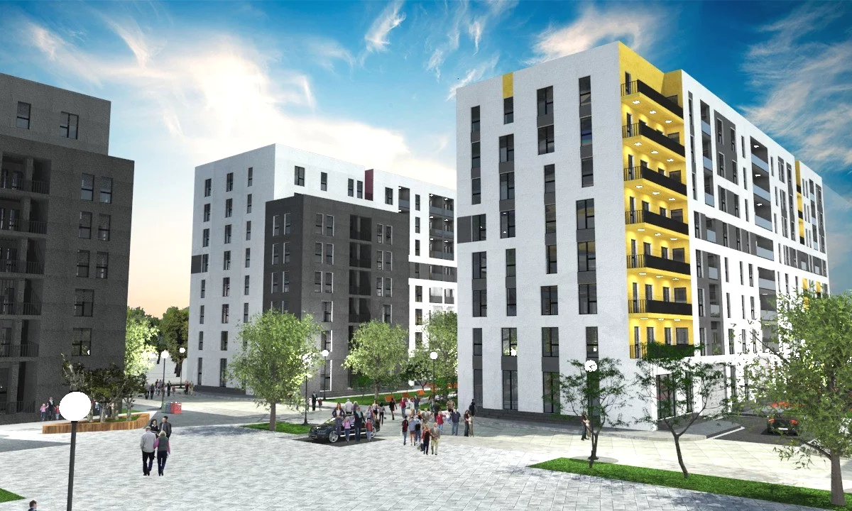 Apartment for sale in Tirana 1+1, Emty