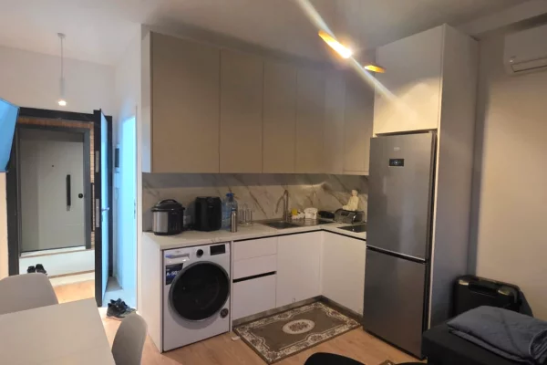 Shtepi me qera Apartament ne Tirane, 1+1, Mobilimi E mobiluar, Pagesa 450  Euro.