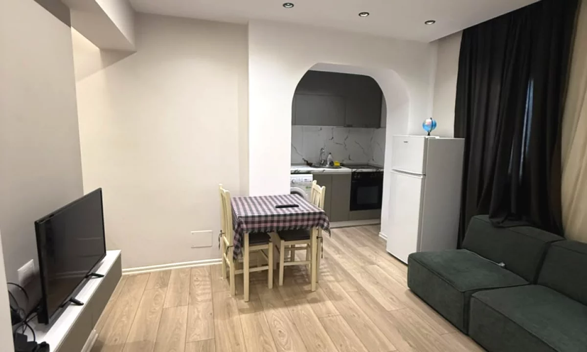 Shtepi me qera Apartament ne Tirane, 1+1, Mobilimi E mobiluar, Pagesa 40,000  Leke.