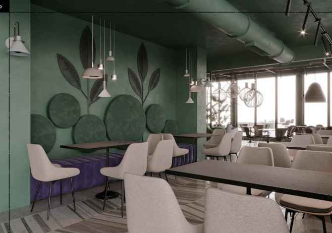 Shitet Biznes me mobilim modern dhe bashkohor.