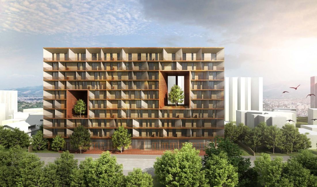 Shtepi ne shitje Apartament ne Tirane, 2+1, Mobilimi Bosh, pa mobiluar, Pagesa 373,650  Euro.