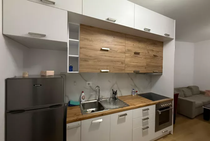 Shtepi me qera Apartament ne Tirane, 1+1, Mobilimi E mobiluar, Pagesa 400  Euro.