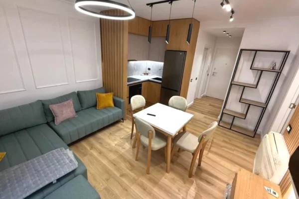 Shtepi me qera Apartament ne Tirane, 1+1, Mobilimi E mobiluar, Pagesa 800  Euro.