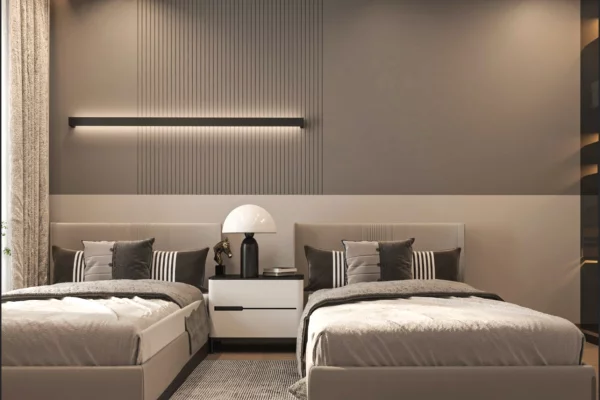 Shtepi ne shitje Duplex(shtepi me 2 kate) ne Tirane, 2+1, Mobilimi Bosh, pa mobiluar, Pagesa 370,000  Euro.