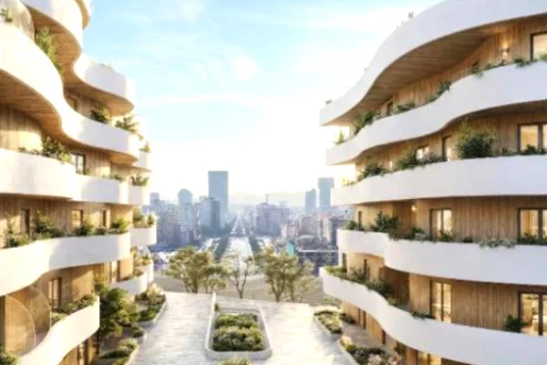 Shtepi ne shitje Apartament ne Tirane, 1+1, Mobilimi Bosh, pa mobiluar, Pagesa 66,690  Euro.