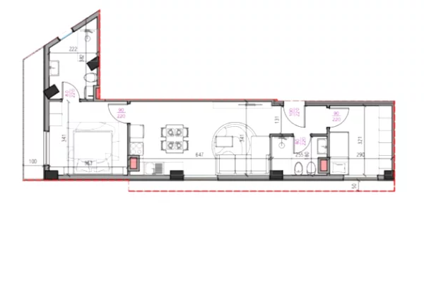 SHITET APARTAMENT 2+1+2 96.5 m² | ALUNA 4 | PASKUQAN