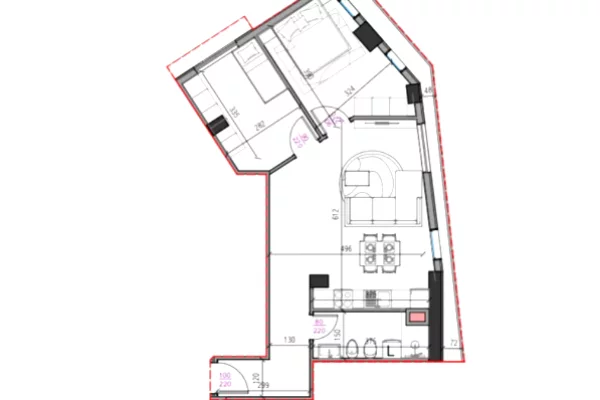 SHITET APARTAMENT 2+1 97.1 m² | ALUNA 4 | PASKUQAN