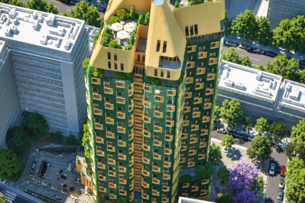  SHITET APARTAMENT 1+1   BAZAAR GATE     QENDRA E TIRANËS