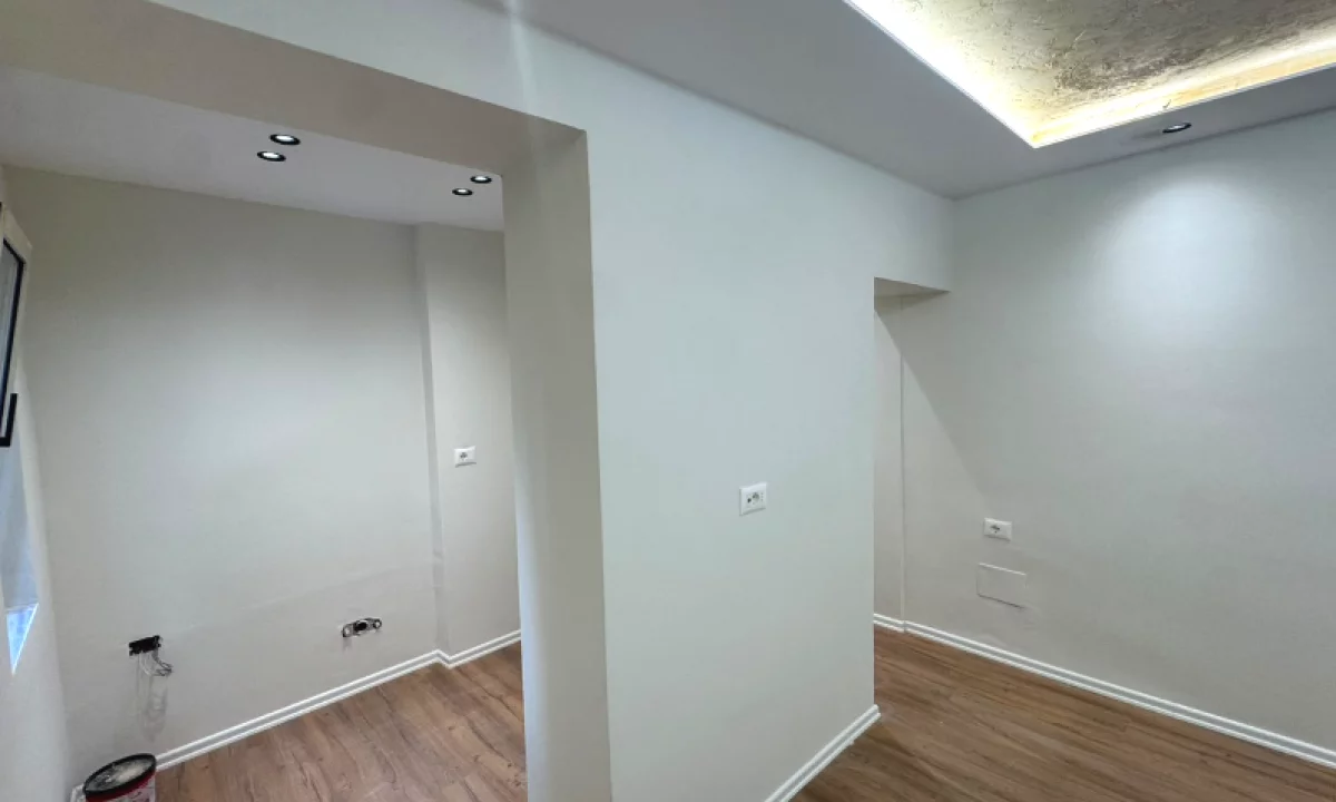 Shtepi ne shitje Apartament ne Tirane, Garsoniere, Mobilimi Bosh, pa mobiluar, Pagesa 110,000  Euro.