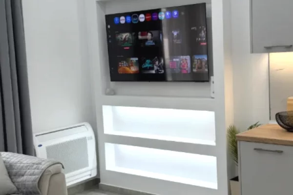 Shtepi me qera Apartament ne Tirane, 1+1, Mobilimi E mobiluar, Pagesa 600  Euro.