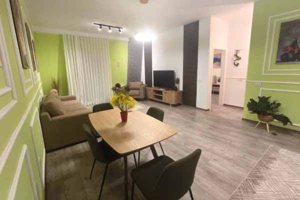 Shtepi me qera Apartament ne Tirane, 1+1, Mobilimi E mobiluar, Pagesa 60,000  Leke.