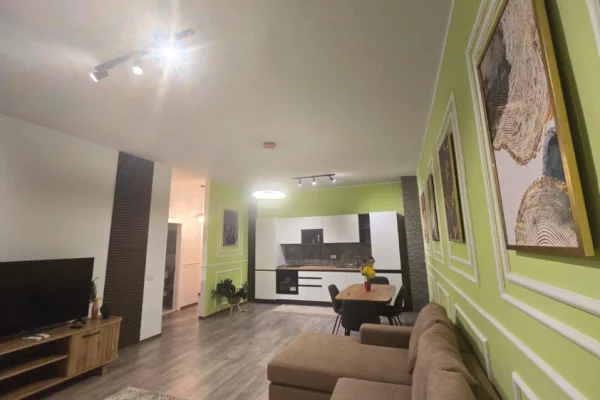 Shtepi me qera Apartament ne Tirane, 1+1, Mobilimi E mobiluar, Pagesa 60,000  Leke.