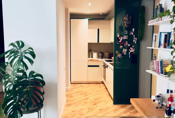 Shtepi me qera Apartament ne Tirane, 1+1, Mobilimi E mobiluar, Pagesa 900  Euro.