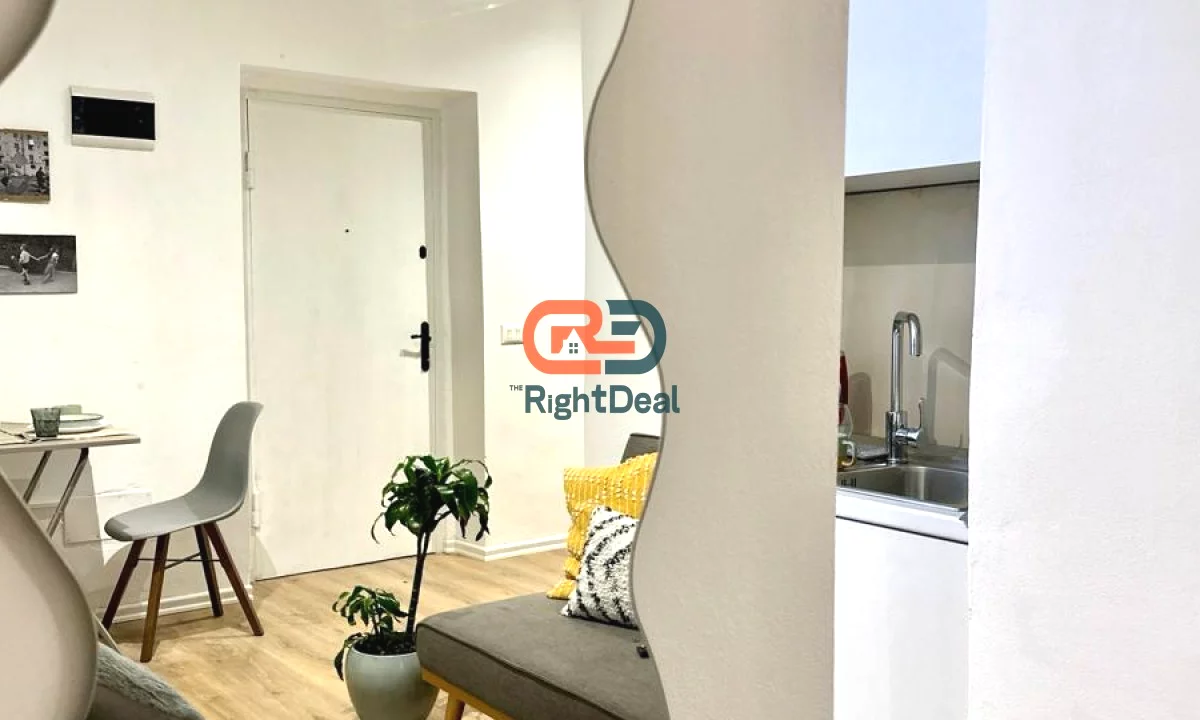 Shtepi me qera Apartament ne Tirane, 1+1, Mobilimi E mobiluar, Pagesa 600  Euro.
