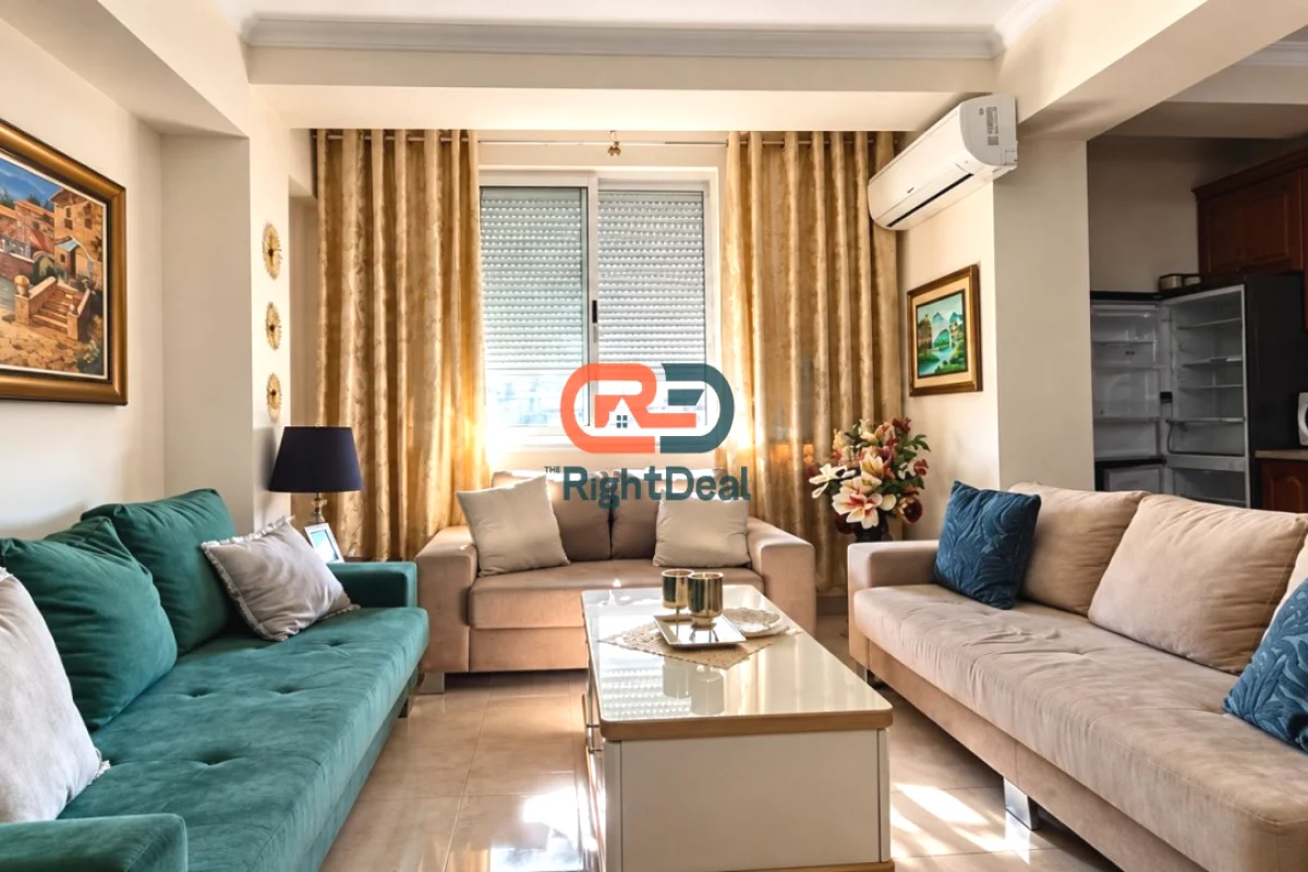 Shtepi me qera Apartament ne Tirane, 2+1, Mobilimi E mobiluar, Pagesa 600  Euro.