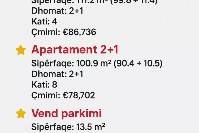 Shtepi ne shitje 2+1 ne Tirane - 86,736 Euro