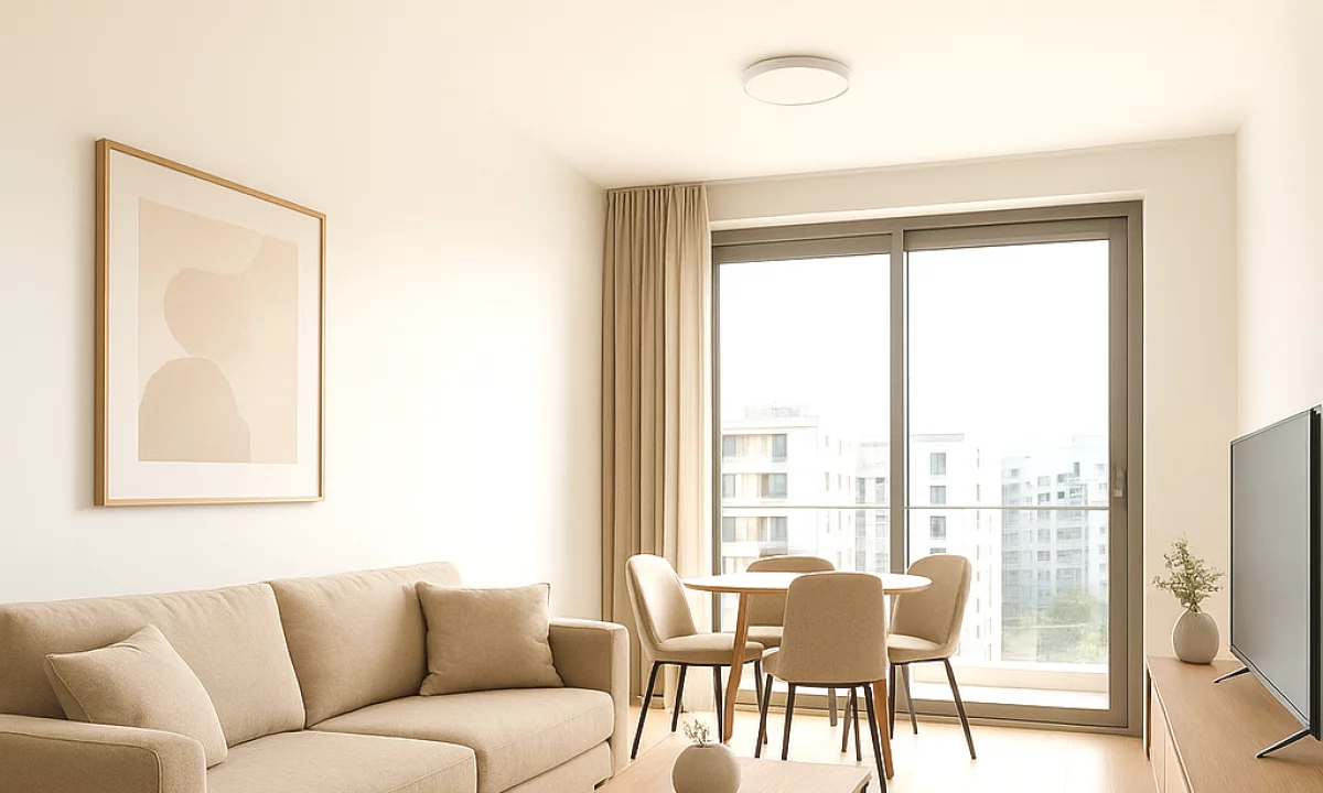 Shtepi me qera Apartament ne Tirane, 1+1, Mobilimi E mobiluar, Pagesa 55,000  Leke.