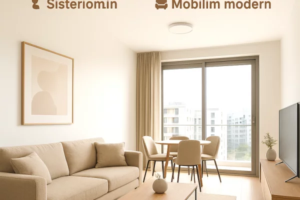 Shtepi me qera 1+1 ne Tirane - 55,000 Leke