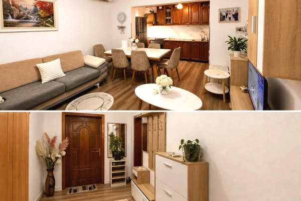 Shtepi me qera 1+1 ne Tirane - 40,000 Leke