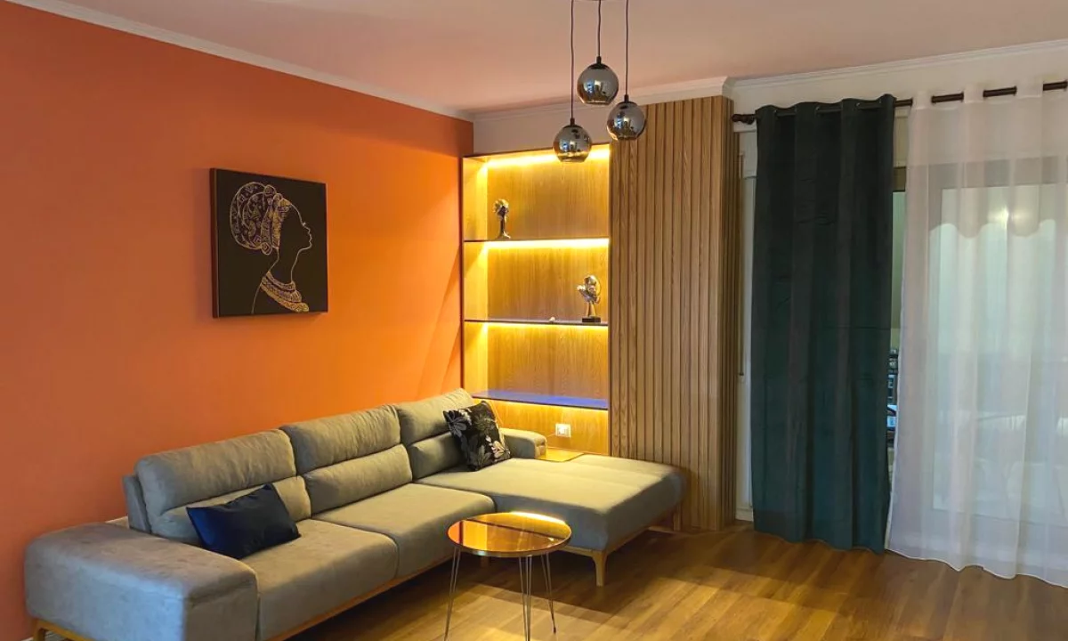 Shtepi me qera Apartament ne Tirane, 1+1, Mobilimi E mobiluar, Pagesa 57,000  Leke.