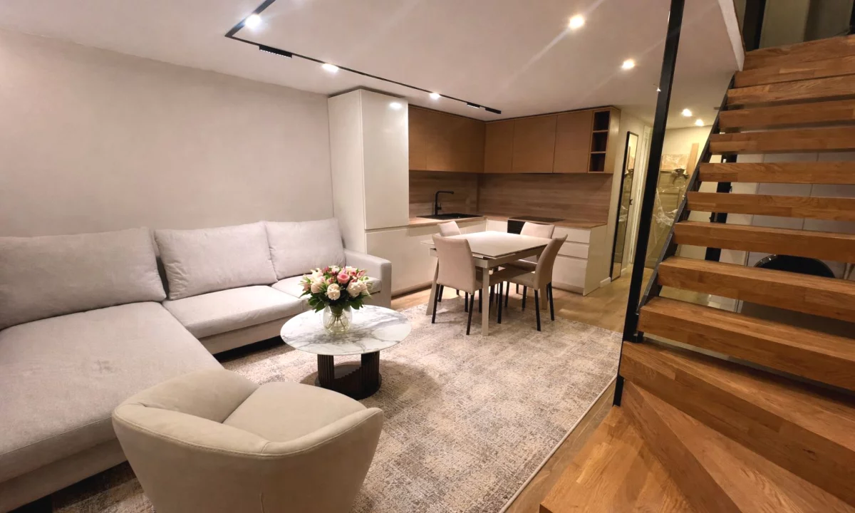 Shtepi me qera Apartament ne Tirane, 1+1, Mobilimi E mobiluar, Pagesa 600  Euro.