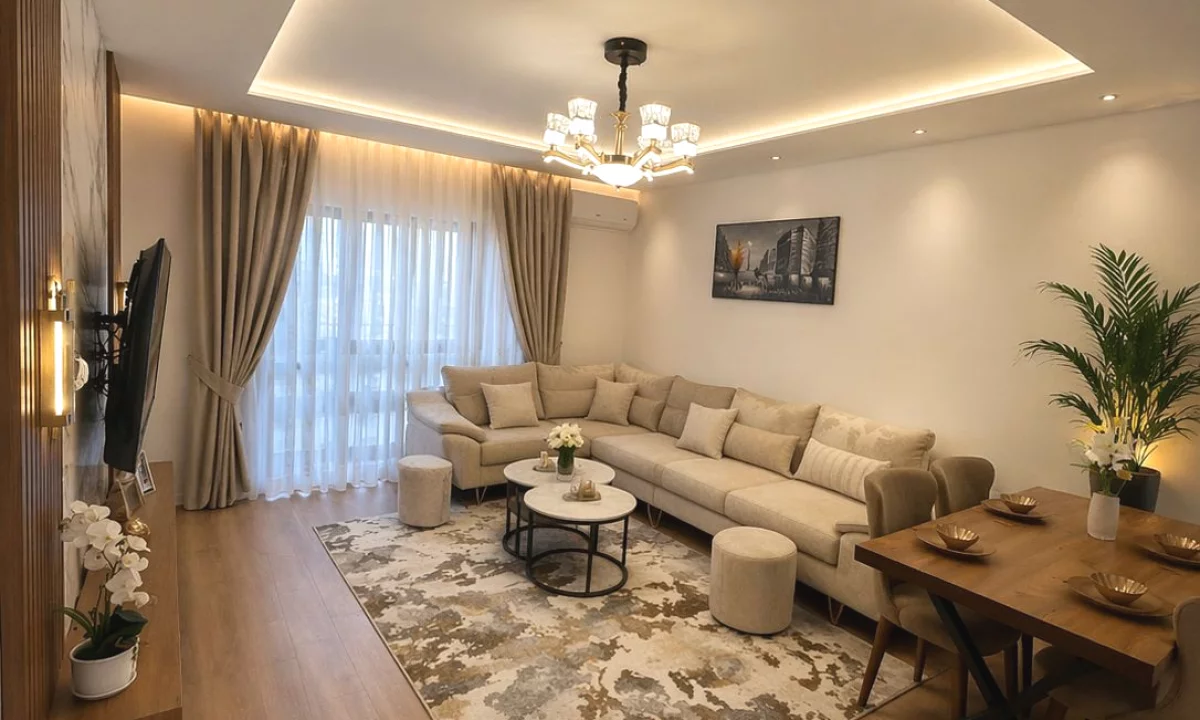 Shtepi ne shitje Apartament ne Tirane, 2+1, Mobilimi E mobiluar, Pagesa 265,000  Euro.