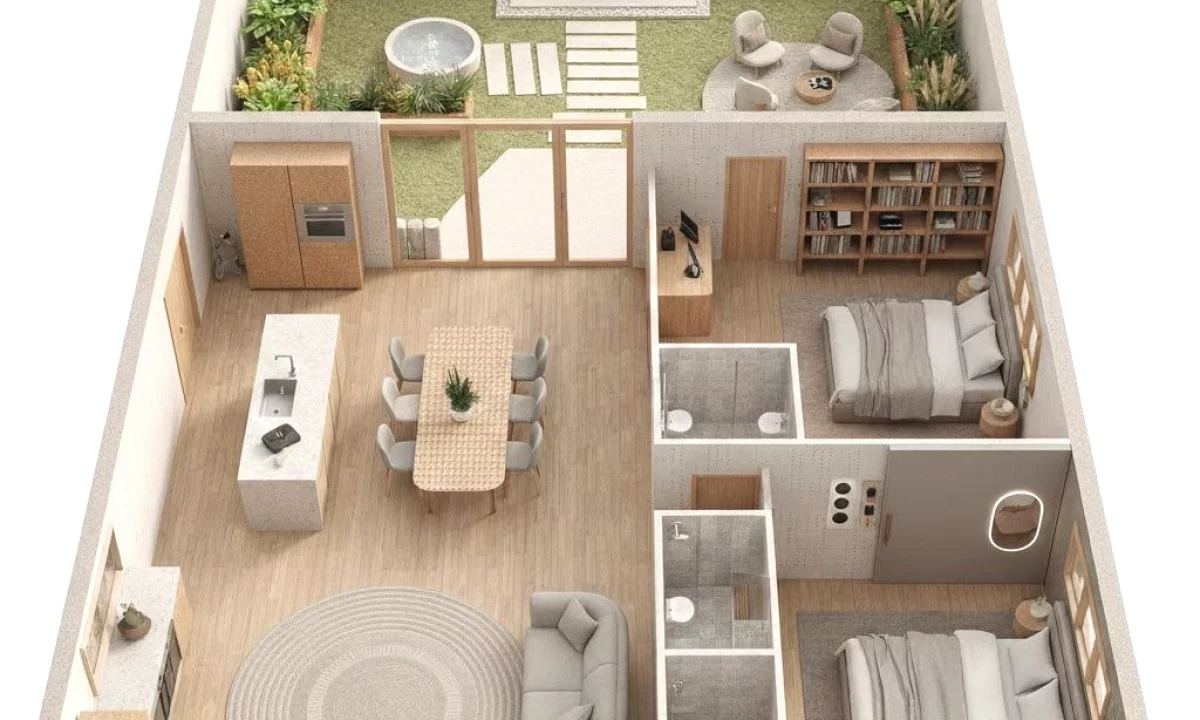 Apartment for sale in Tirana 2+1, Furnished