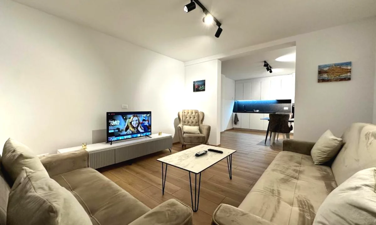 Shtepi me qera Apartament ne Tirane, 2+1, Mobilimi E mobiluar, Pagesa 1,200  Euro.