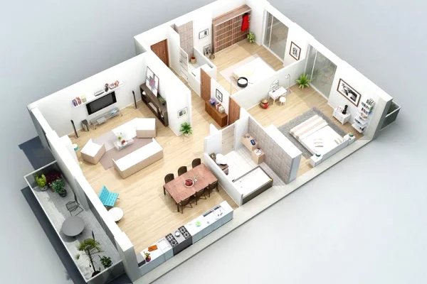 21-Dhjetori, Shitet apartament 2+1+Blk me Hipoteke!-